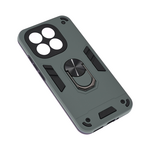 Maska / futrola Hard Ring za Xiaomi 15T tamno siva.