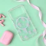 Maska / futrola print Magsafe za iPhone 17 Pro Cute Bow.