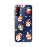 Silikonska maska / futrola print za Samsung A175 Galaxy A17 Ho Ho Ho.