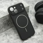 Maska / futrola DEFINE MagSafe za iPhone 15 crna (MS).
