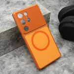 Maska / futrola DEFINE MagSafe za Samsung S928 Galaxy S24 Ultra 5G narandzasta (MS).