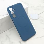 Maska / futrola VELVET TOUCH MagSafe za Samsung A166 Galaxy A16 5G plava (MS).