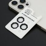 Folija za zastitu kamere OCTAGON za iPhone 16 Pro (6.3)/16 Pro Max (6.9) crna (MS).