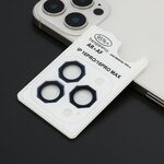 Folija za zastitu kamere OCTAGON za iPhone 16 Pro (6.3)/16 Pro Max (6.9) plava (MS).