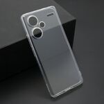Silikonska maska / futrola ultra tanka PROTECT silikon za Xiaomi Redmi Note 13 Pro Plus 5G providna (bela) (MS).