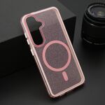 Maska / futrola CRYSTAL MagSafe za Samsung S931 Galaxy S25 5G roze (MS).