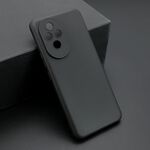 Maska / futrola ultra tanka KOLOR za Huawei Honor 200 crna (MS).