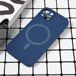 Maska / futrola Magsafe Pure color za iPhone 15 6.1 plava.