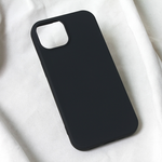 Maska / futrola Teracell Soft Velvet za iPhone 15 crna.