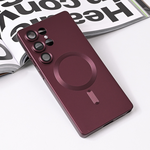 Maska / futrola Magsafe Chrome za Samsung S938 Galaxy S25 Ultra bordo.