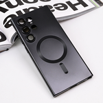 Maska / futrola Magsafe Chrome za Samsung S928B Galaxy S24 Ultra crna.