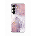 Silikonska maska / futrola print za Samsung S931 Galaxy S25 Pink Marble.