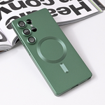 Maska / futrola Magsafe Chrome za Samsung S938 Galaxy S25 Ultra zelena.