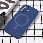 Maska / futrola Magsafe Pure color za iPhone 16 6.1 plava.