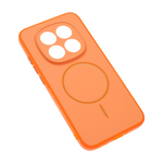 Maska / futrola Magsafe mat Line za Xiaomi Redmi Note 15 Pro 5G narandzasta.
