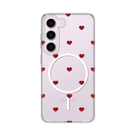 Maska / futrola print Magsafe za Samsung S911B Galaxy S23 Red Hearts.