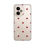 Silikonska maska / futrola print za Huawei Honor 400 Red Hearts.