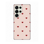 Silikonska maska / futrola print za Samsung S938 Galaxy S25 Ultra Beige Hearts.