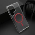 Maska / futrola AURA MagSafe za Samsung S938 Galaxy S25 Ultra 5G crvena (MS).