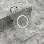 Maska / futrola COLOR RING MagSafe za iPhone 17 Air bela (MS).