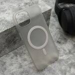 Maska / futrola CLOUD MagSafe za iPhone 15 siva (MS).