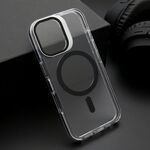 Maska / futrola CAMERA EDGE MagSafe za iPhone 16 (6.1) crna (MS).