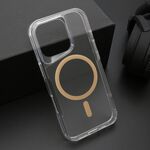 Maska / futrola AURA MagSafe za iPhone 16 Pro (6.3) zlatna (MS).