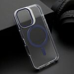 Maska / futrola CAMERA EDGE MagSafe za iPhone 16 (6.1) plava (MS).