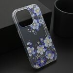 Maska / futrola FLOWER za iPhone 15 Pro (6.1) DZF8 (MS).