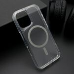 Maska / futrola AURA MagSafe za iphone 16 (6.1) siva (MS).