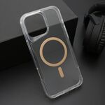 Maska / futrola AURA MagSafe za iPhone 16 Pro Max (6.9) zlatna (MS).