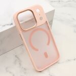 Maska / futrola SILKY MagSafe II za iPhone 17 Pro roze (MS).