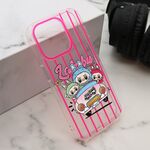 Maska / futrola print PARTY za iPhone 15 Pro (6.1) pink LBB004 (MS).