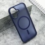 Maska / futrola SILKY MagSafe mat za iPhone 17 plava (MS).