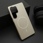 Maska / futrola PURE mat MagSafe za Samsung S938 Galaxy S25 Ultra 5G zlatna (MS).