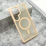 Maska / futrola SILKY MAGSAFE mat za Samsung S928 Galaxy S24 Ultra 5G roze (MS).