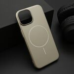 Maska / futrola PURE mat MagSafe za iPhone 15 zlatna (MS).