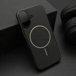 Maska / futrola PURE mat MagSafe za iPhone 17 crna (MS).