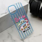 Maska / futrola print PARTY za iPhone 13 (6.1) plava LBB004 (MS).