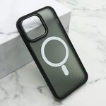 Maska / futrola SILKY MAGSAFE II za iPhone 14 Pro (6.1) crna (MS).