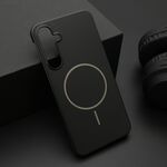 Maska / futrola PURE mat MagSafe za Samsung A556 Galaxy A55 5G crna (MS).