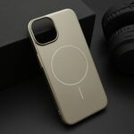 Maska / futrola PURE mat MagSafe za iPhone 14 (6.1) zlatna (MS).