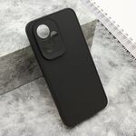 Maska / futrola Soft 3D camera za Huawei Honor 400 crna (MS).