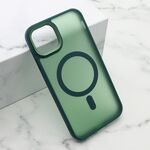 Maska / futrola SILKY MAGSAFE II za iPhone 11 (6.1) zelena (MS).