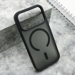Maska / futrola SILKY MagSafe mat za iPhone 17 Pro crna (MS).