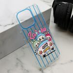 Maska / futrola print PARTY za iPhone 16 Pro (6.3) plava LBB004 (MS).