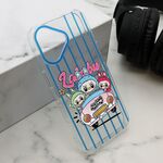 Maska / futrola print PARTY za iPhone 16 (6.1) plava LBB004 (MS).