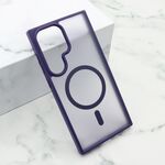 Maska / futrola SILKY MAGSAFE mat za Samsung S928 Galaxy S24 Ultra 5G ljubicasta (MS).