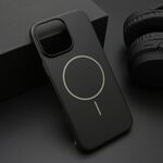 Maska / futrola PURE mat MagSafe za iPhone 16 Pro Max (6.9) crna (MS).