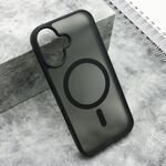 Maska / futrola SILKY MagSafe mat za iPhone 17 crna (MS).